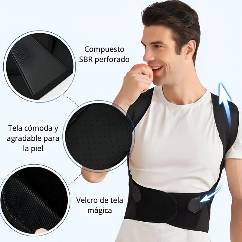 Corrector de espalda y alivio lumbar